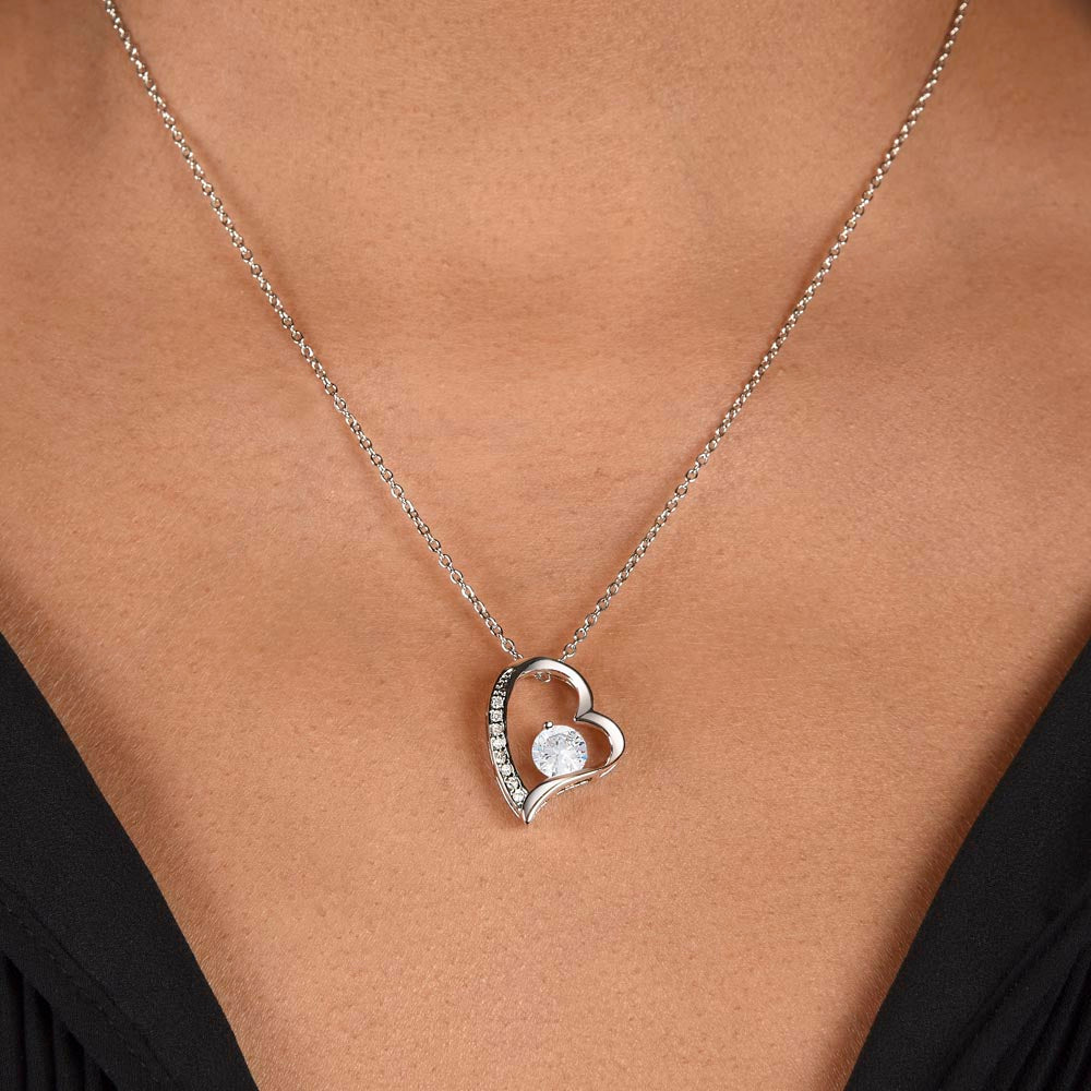 Kette personalisierbar mit Foto, Halskette Forever Love Muttertag Geschenk mit Foto, Muttertagsgeschenk