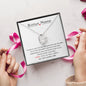 Bonusmama Dankbarkeit Schmuck Muttertagsgeschenk Halskette Stiefmutter Stiefmama Geschenk Muttertag Geschenkidee