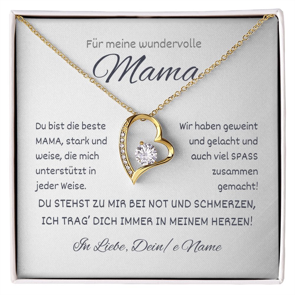 Mama Halskette | 14k Gold Mama Halskette | Mutter Halskette | Muttertag Geschenk | Neue Mutter Halskette