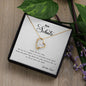 Jahrestag Geschenk, Geschenk Ehefrau, Schmuckgeschenk Danke für Deine Liebe Forever Love Halskette