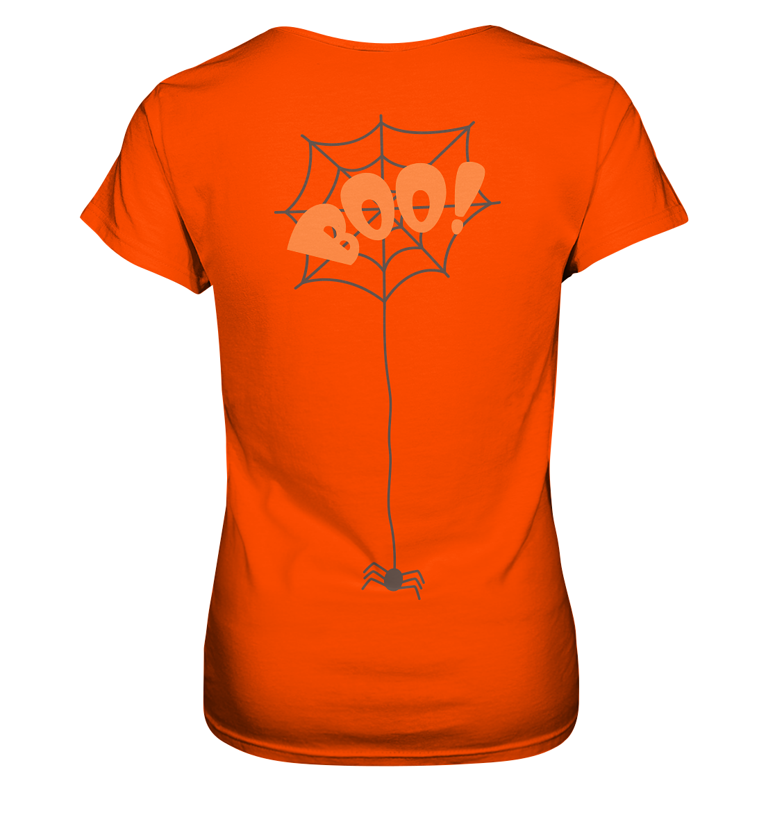 Halloween Shirt, Boo Halloween, Herbst T-Shirt, Kürbis Gesichter Shirt, Halloween Outfit, Spinnenetz, Halloween Kostüm beidseitig