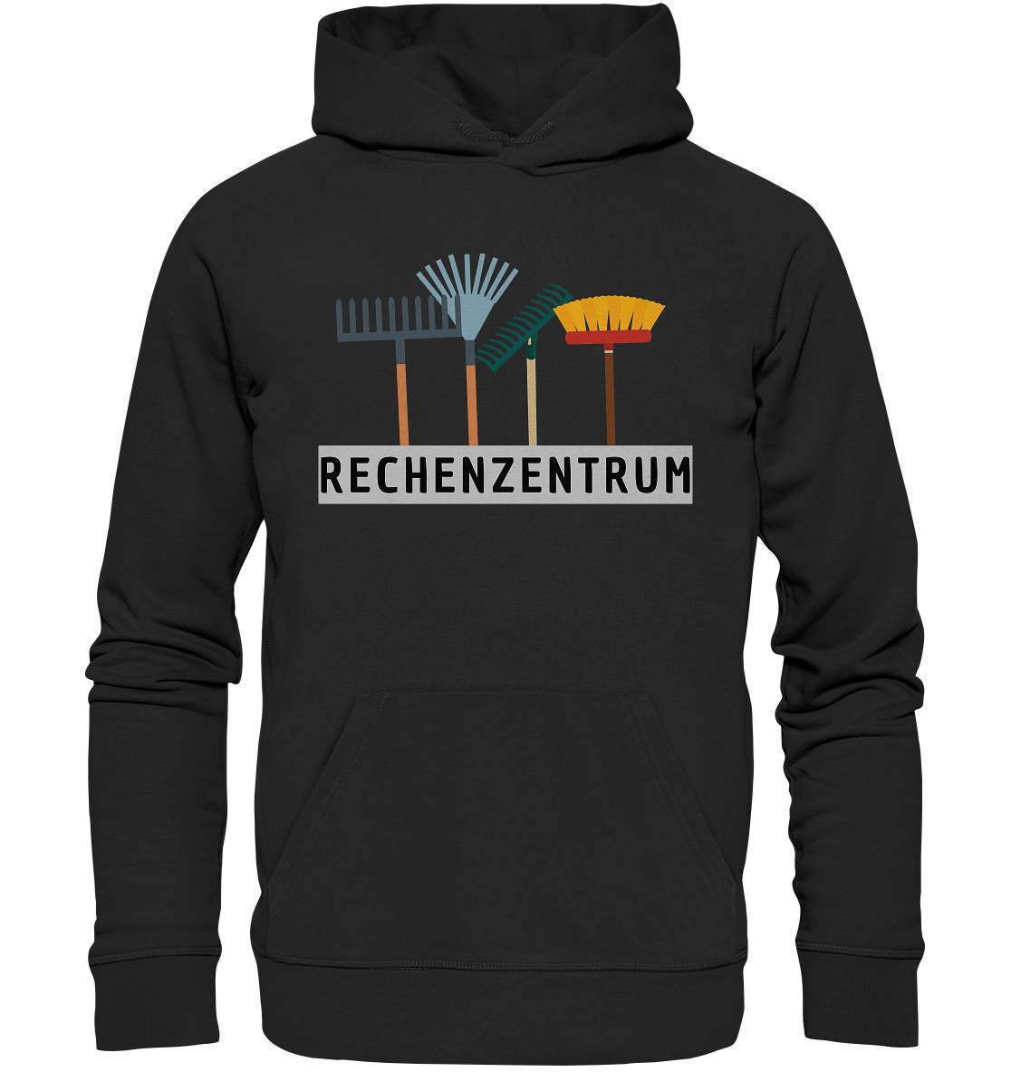 Gärtner Geschenkidee "Rechenzentrum" Hobbygärtner Garten - Premium Unisex Hoodie-blumen gießen,garten,gartenshirt,gemüse anbauen,gemüsegarten,geschenk,geschenkidee,gärtner,hobbygärtner,kleingarten,landschaftsgärtner,obstgarten,rasenmähen,schrebergarten