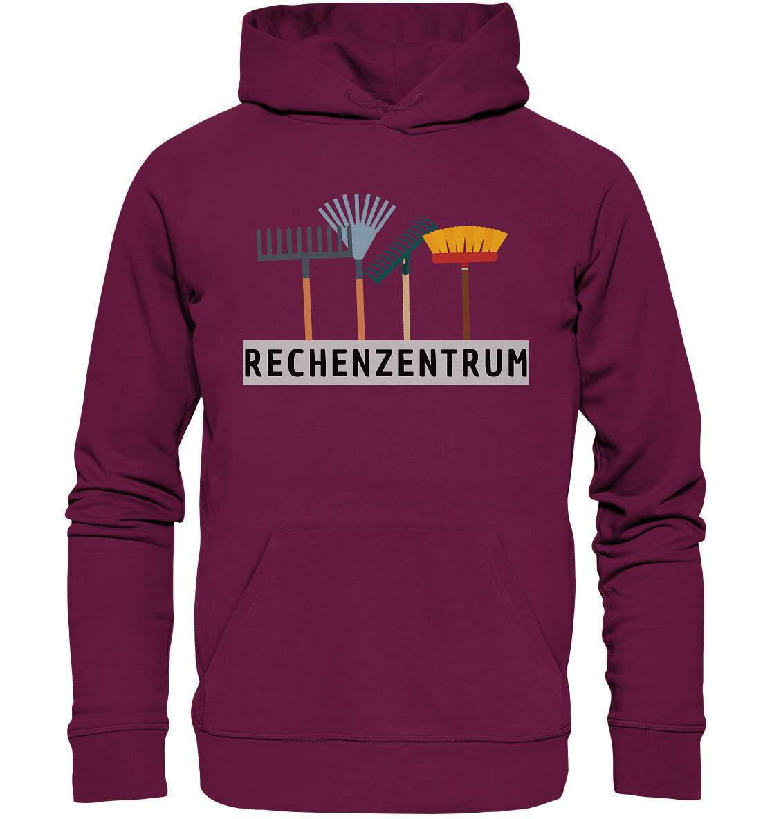 Gärtner Geschenkidee "Rechenzentrum" Hobbygärtner Garten - Premium Unisex Hoodie-blumen gießen,garten,gartenshirt,gemüse anbauen,gemüsegarten,geschenk,geschenkidee,gärtner,hobbygärtner,kleingarten,landschaftsgärtner,obstgarten,rasenmähen,schrebergarten