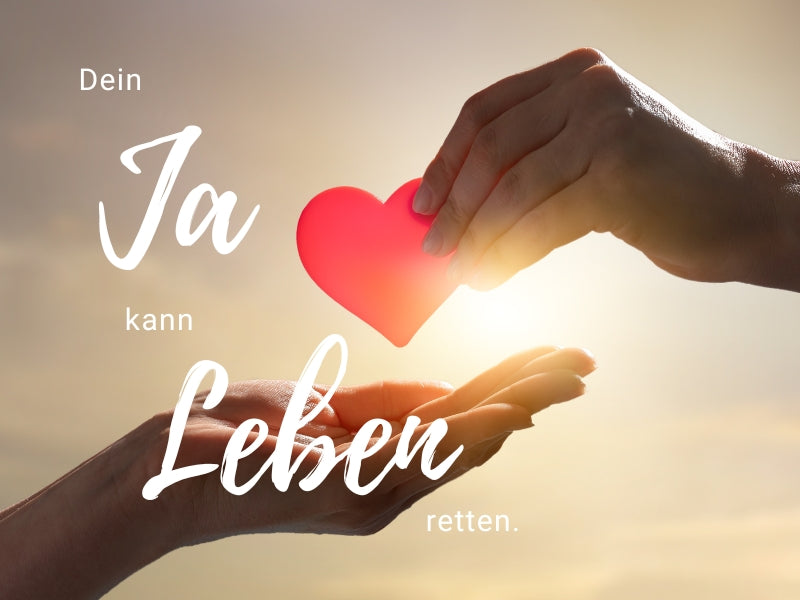 ❤️‍🩹 Ein „Ja“ zum Leben — Warum Organspende das größte Geschenk ist, das man machen kann (und wie diese Halskette dich daran erinnert)