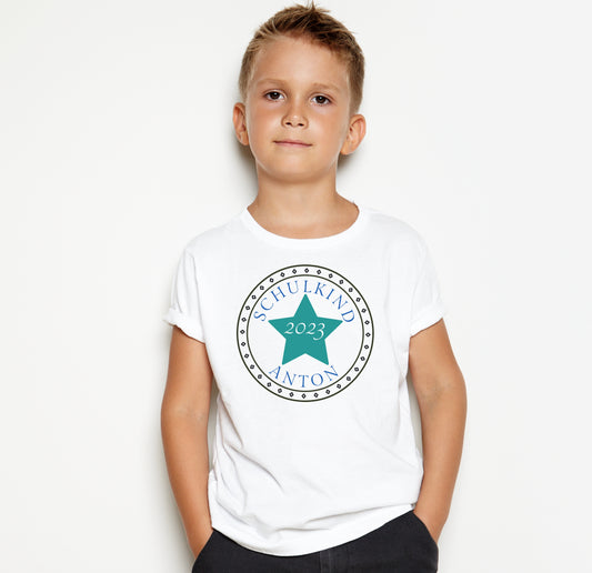 Schulkind T Shirt, erster Schultag, Schulkind 2023, Einschulung 2023, T Shirt mit Name Einschulung, Einschulung T Shirt, erster Schultag Geschenk, Geschenk zur Einschulung, Geschenk Schulstart, Schulkind 2023 Shirt, T Shirt 1 Klasse, Schulkind Shirt, Einschulung Geschenk