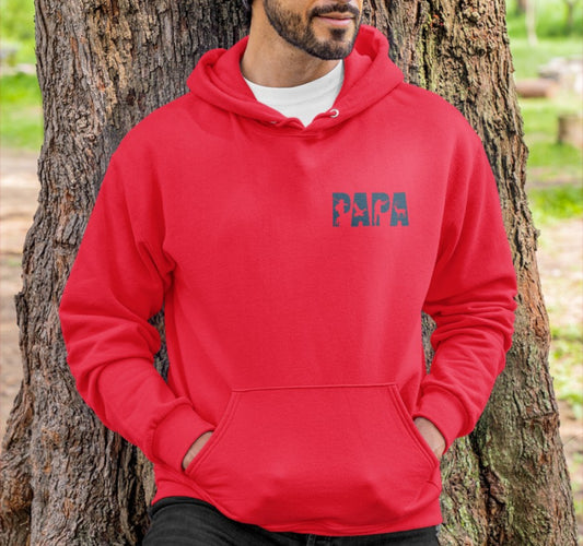 Vatertag Geschenke für Papa, ausgefallenes Papa Motiv für Männer & Geschenke für den Ehemann, Jäger Geschenke Premium Unisex Hoodie