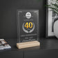 Personalisierte Acryl-Tafel als exklusives Weihnachtsgeschenk für Kollegen oder als Team Geschenk. Perfekt als Mitarbeiter Geschenk zum 10-jährigen Firmenjubiläum oder 25 Jahre Jubiläum. Ein einzigartiges Jubiläum Geschenk für das beste Team der Welt – ideal für Geschenke für Kollegen zum Jahrestag oder Firmenjubiläum. Hochwertige Acrylglasbilder als besonderes Jubiläum Firma Präsent oder kreativer Fußball Pokal.