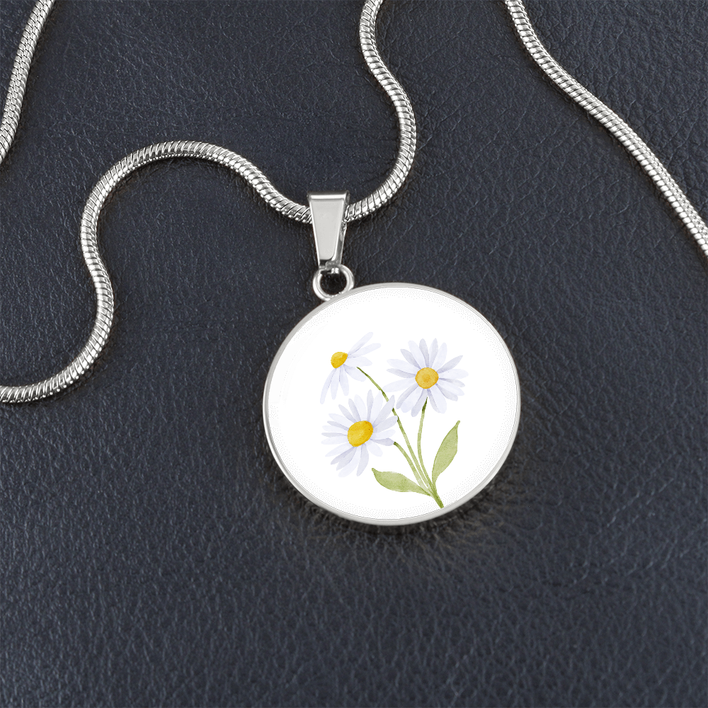 Copy 1 of Geburtsblume März Kette Geburtsblume, Geschenke zur Konfirmation, Ideen für den Muttertag, personalisierte Kette, Glücksbringer Kette