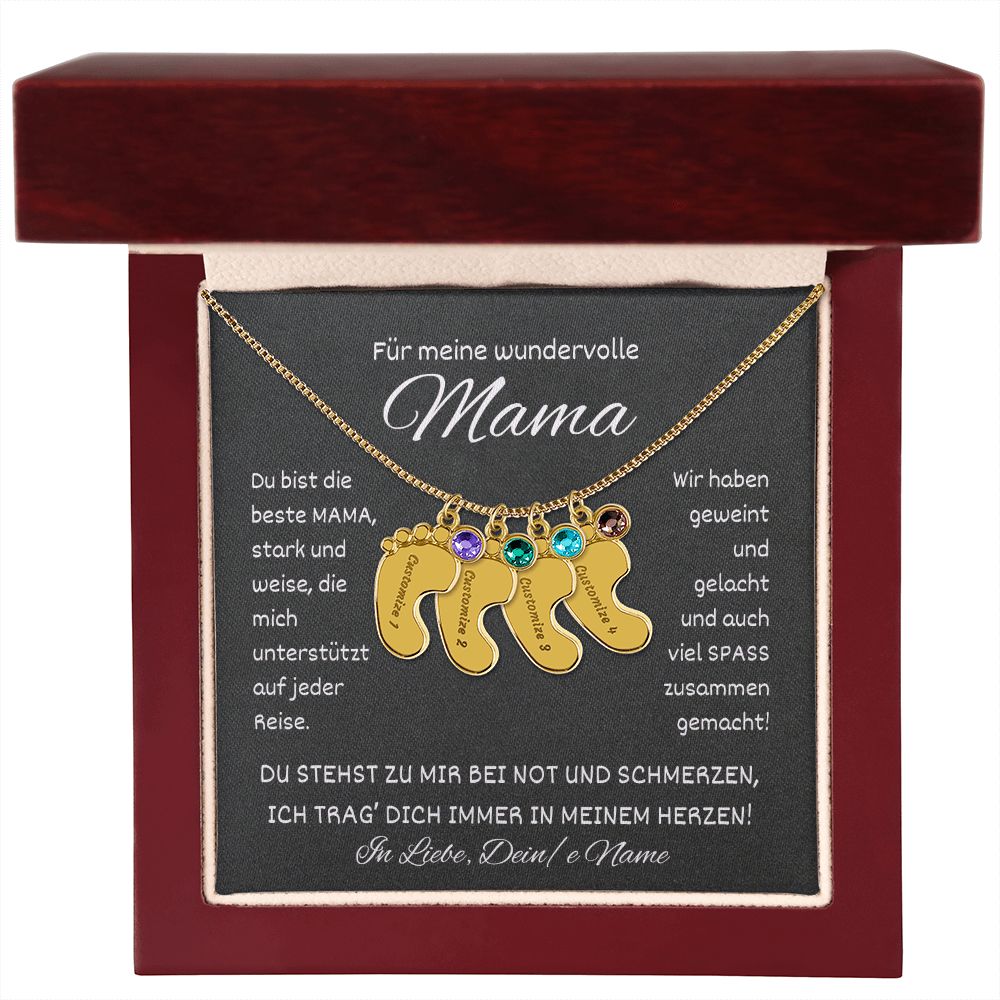 Halskette Babyfuß, Mama Halskette, personalisiertes Geschenk für Mama, Muttertag Geschenk, Mutter Halskette, Mutter Geschenk