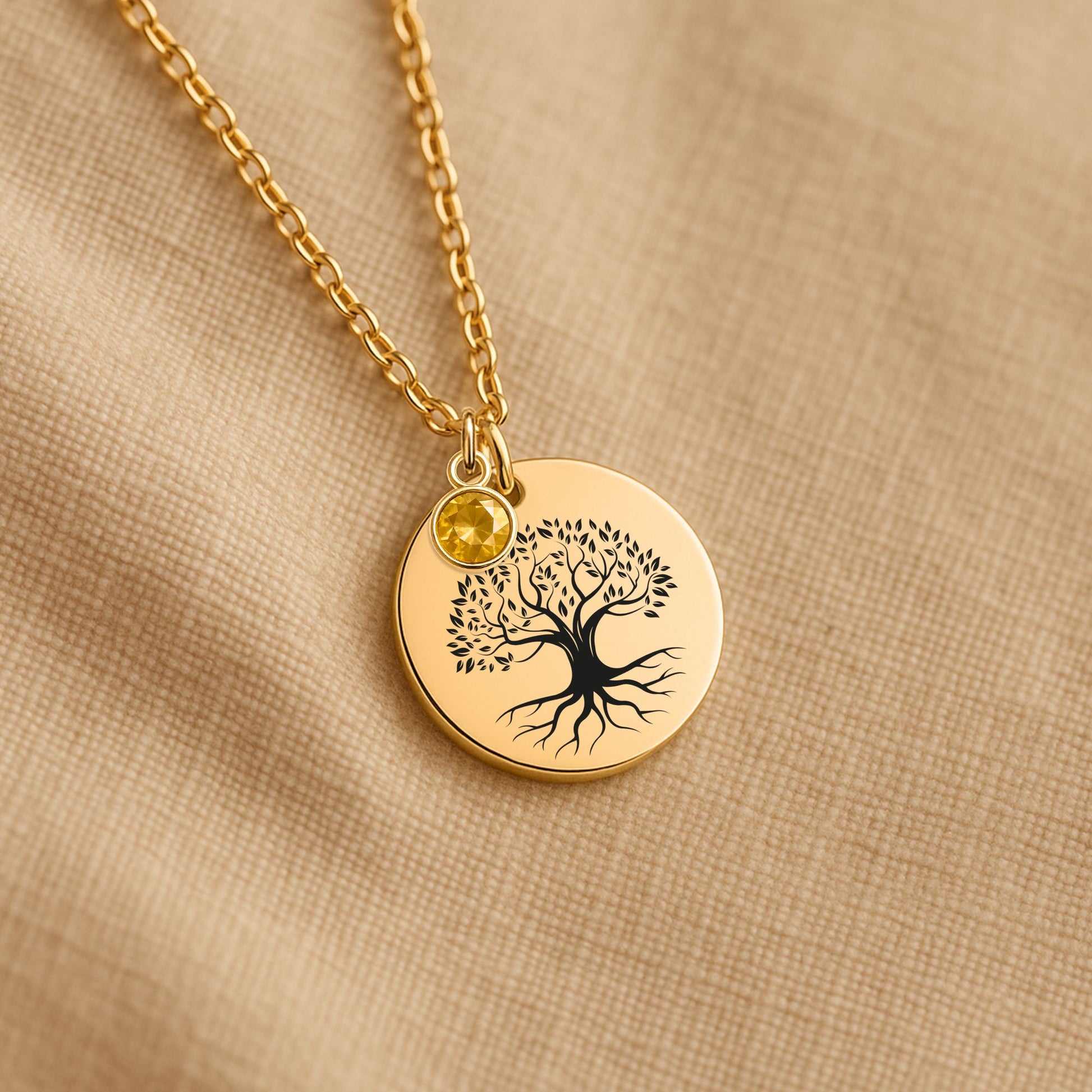 Personalisierte Halskette für die Enkeltochter – Geschenk von Oma & Opa ❤️ OwnPrint