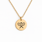 Personalisierte Tennishalskette – Danke für jedes Match | Teamwechsel | Geschenk für Tennis-Spieler, Trainer, Team | Silber, Gold, Roségold