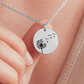 Personalisierte Halskette für Bräutigam Mutter, Dankeschön Geschenk Hochzeit, Gravierte Blatt-Anhänger, Schmuck für Brautmutter, 3 Farben