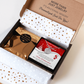 Personalisierte Sternenhimmel Kette zu Weihnachten für Mama – Geschenk mit Gravur des Himmels nach Ort & Datum | Weihnachtsgeschenk für Mama