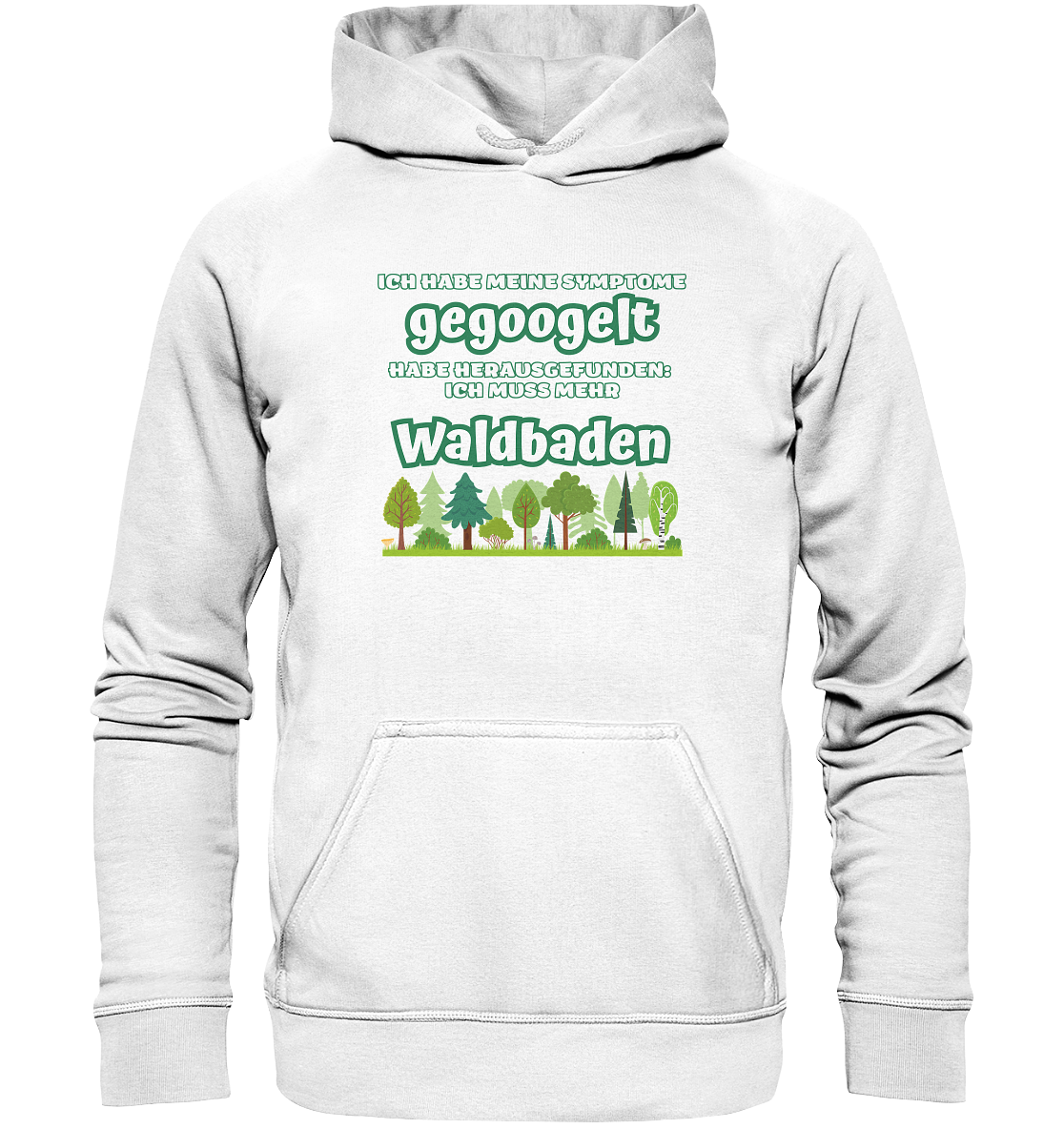 Geschenkideen für Pilzsammler Wald Hoodie, habe meine Symptome gegoogelt Waldbaden was ist das, Geschenkideen Naturliebhaber