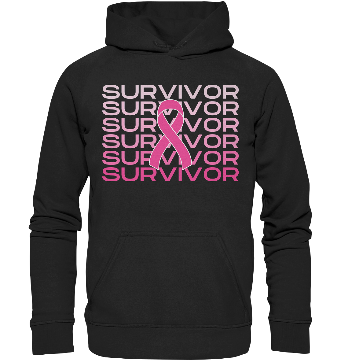 Krebs Überlebender Shirt, Cancer Support Shirt, Cancer Fighter Support Team Shirt, motivierende Krebs Shirts, Brustkrebs Survivor - Basic Unisex Hoodie XL