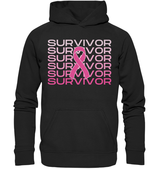 Krebs Überlebender Shirt, Cancer Support Shirt, Cancer Fighter Support Team Shirt, motivierende Krebs Shirts, Brustkrebs Survivor - Basic Unisex Hoodie XL