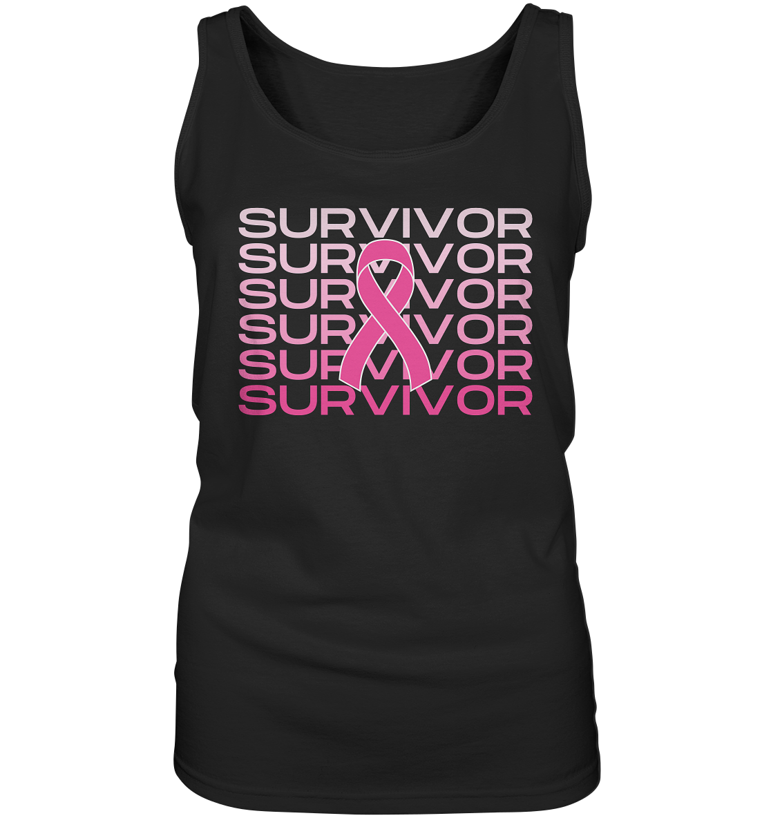 Krebs Überlebender Shirt, Cancer Support Shirt, Cancer Fighter Support Team Shirt, motivierende Krebs Shirts, Brustkrebs Survivor - Ladies Tank-Top