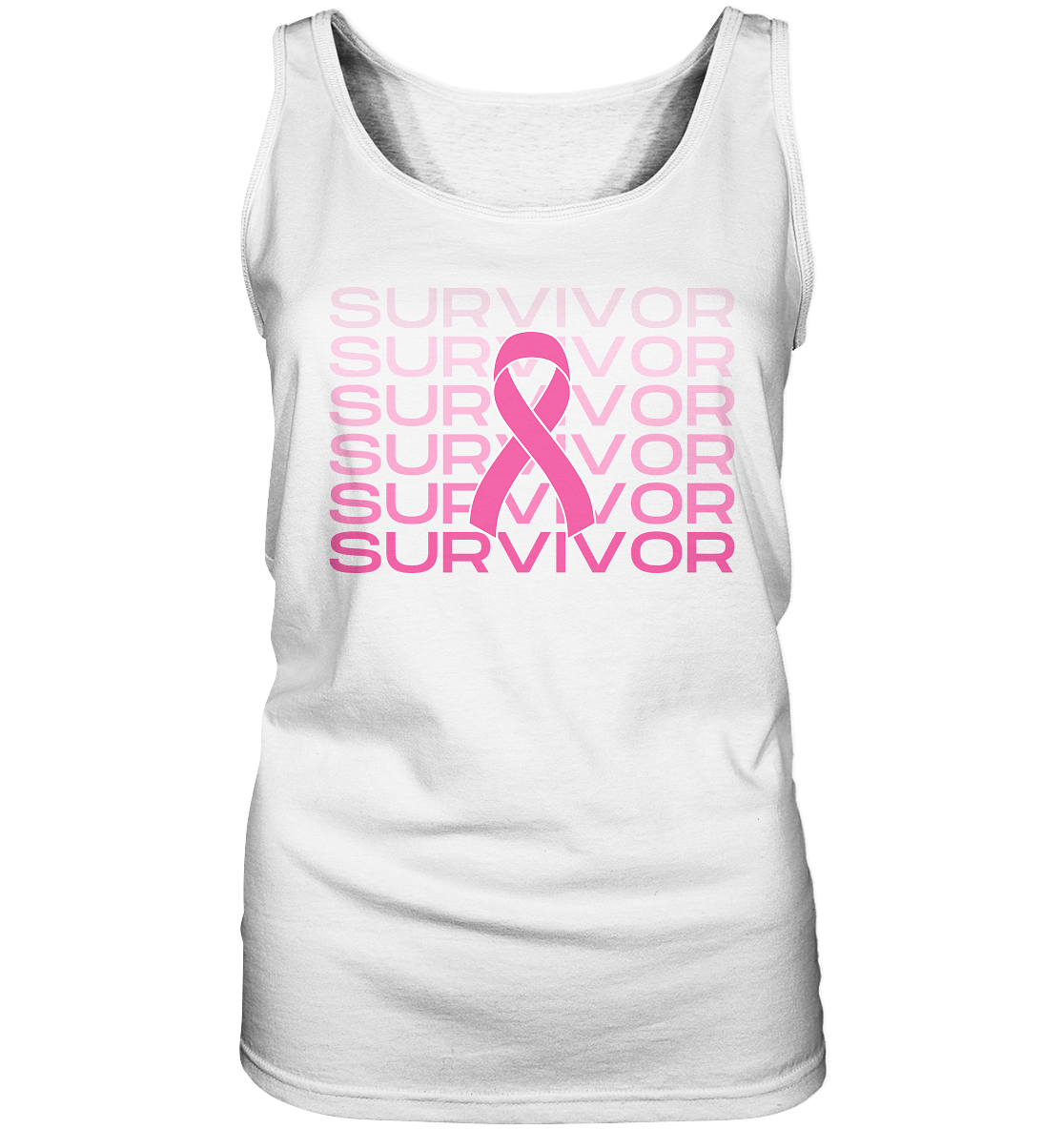 Krebs Überlebender Shirt, Cancer Support Shirt, Cancer Fighter Support Team Shirt, motivierende Krebs Shirts, Brustkrebs Survivor - Ladies Tank-Top