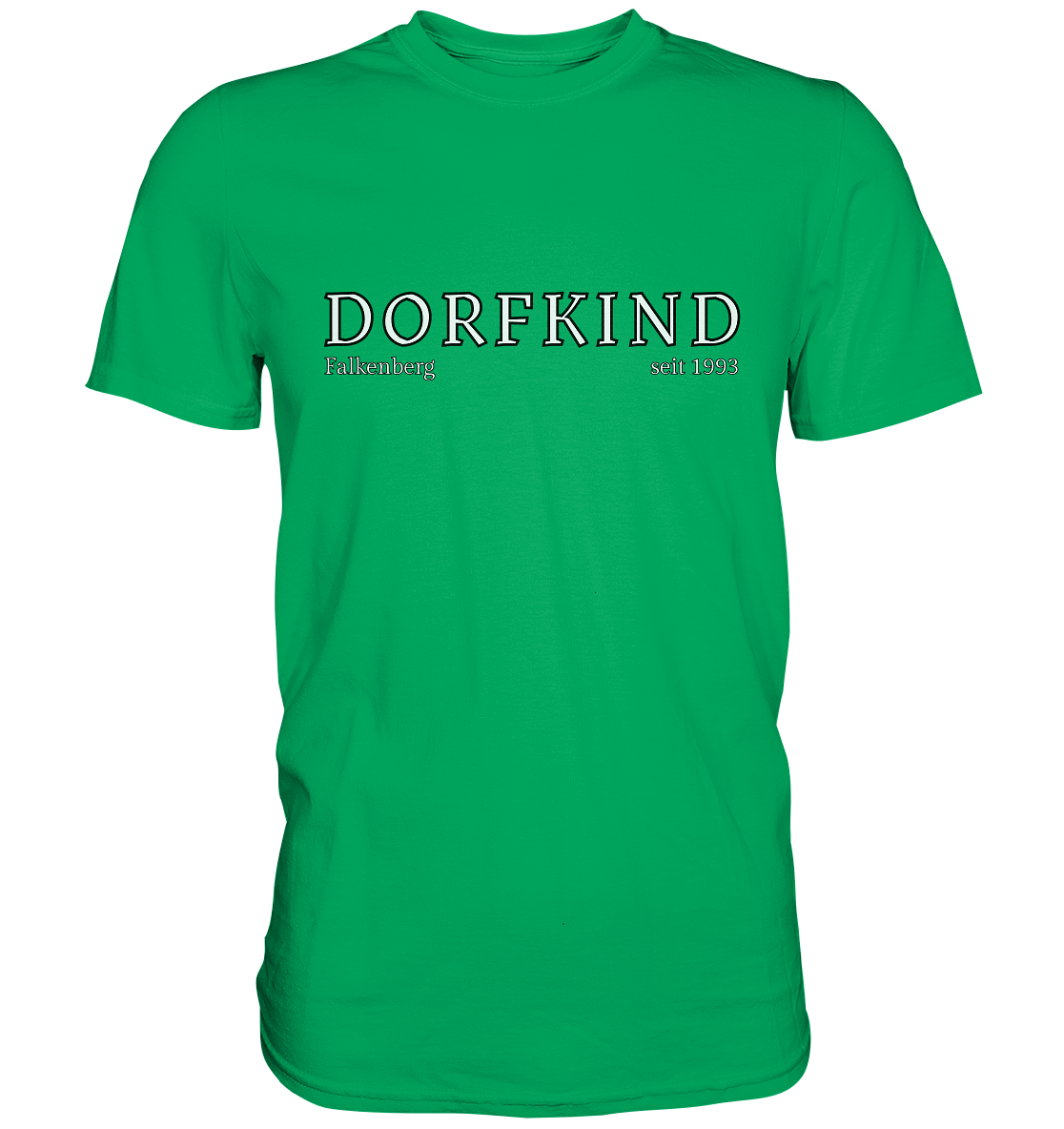 Dorfkind Shirt personalisiertes Geschenk Landleben T-Shirt für ländliche Seelen! Dorfkindmoment  - Premium Shirt