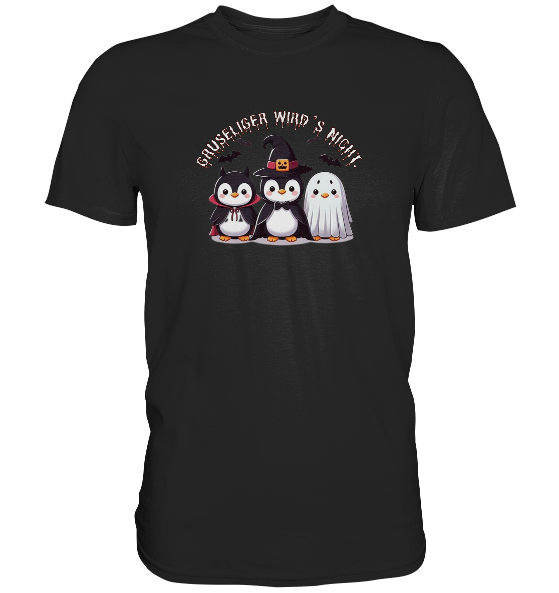 Happy Halloween Pinguin - Premium Shirt