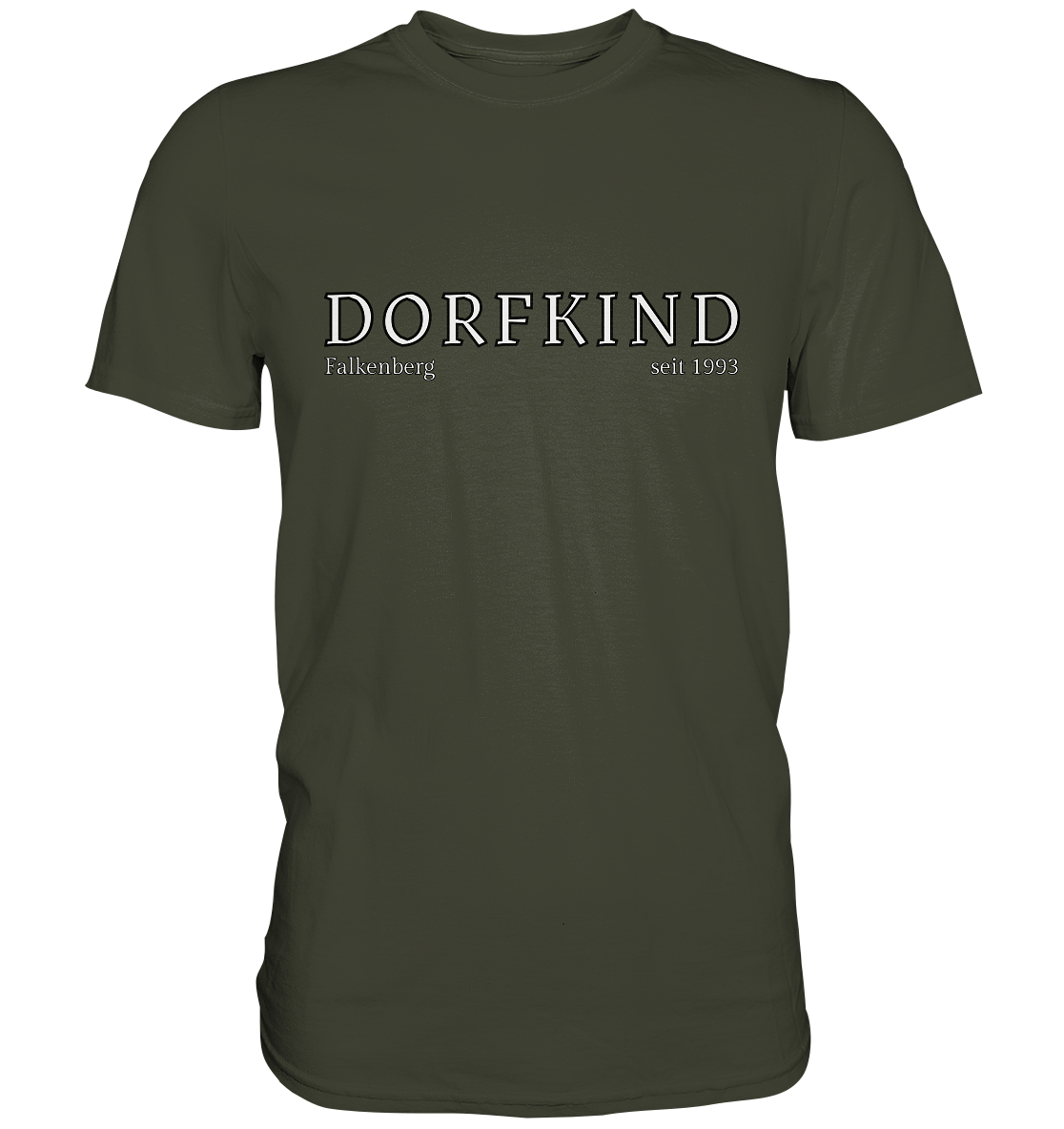 Dorfkind Shirt personalisiertes Geschenk Landleben T-Shirt für ländliche Seelen! Dorfkindmoment  - Premium Shirt