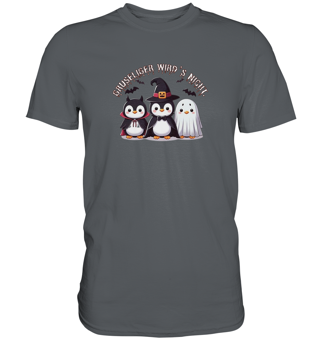 Happy Halloween Pinguin - Premium Shirt