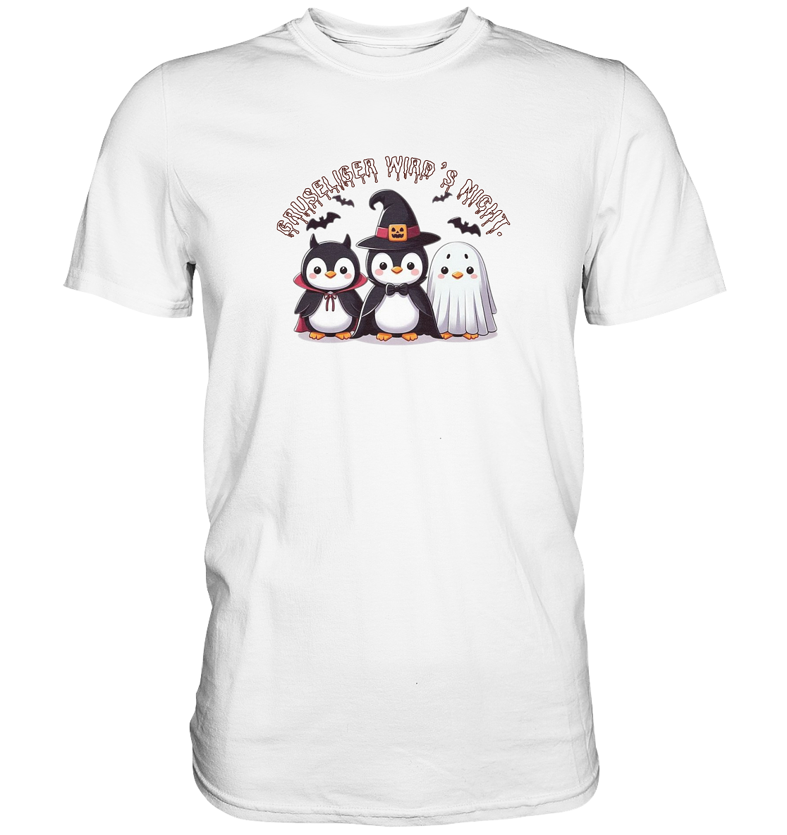 Happy Halloween Pinguin - Premium Shirt