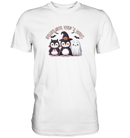 Happy Halloween Pinguin - Premium Shirt