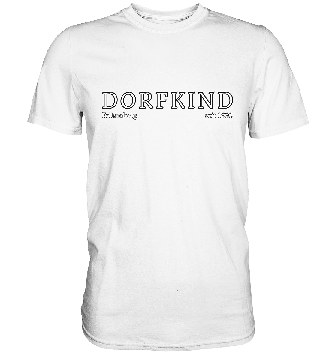 Dorfkind Shirt personalisiertes Geschenk Landleben T-Shirt für ländliche Seelen! Dorfkindmoment  - Premium Shirt