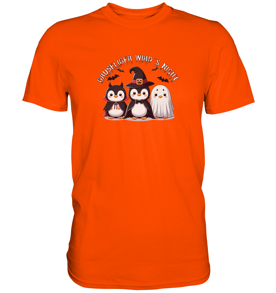 Happy Halloween Pinguin - Premium Shirt