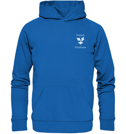 Tahiti Bora Bora Moorea mit Rochen schwimmen im Südsee Urlaub französisch Polynesien, Mantarochen schnorcheln Tauchurlaub Tahiti  - Premium Unisex Hoodie