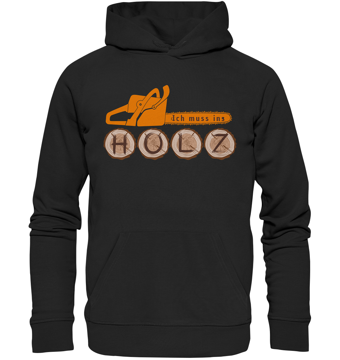 Das perfekte Geschenk für Holzliebhaber: Holzflüsterer Schreiner Shirt – Kettensäge Motorsäge - Vatertag Holz - Geschenk für Förster - Premium Unisex Hoodie