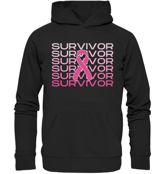 Krebs Überlebender Shirt, Cancer Support Shirt, Cancer Fighter Support Team Shirt, motivierende Krebs Shirts, Brustkrebs Survivor - Premium Unisex Hoodie