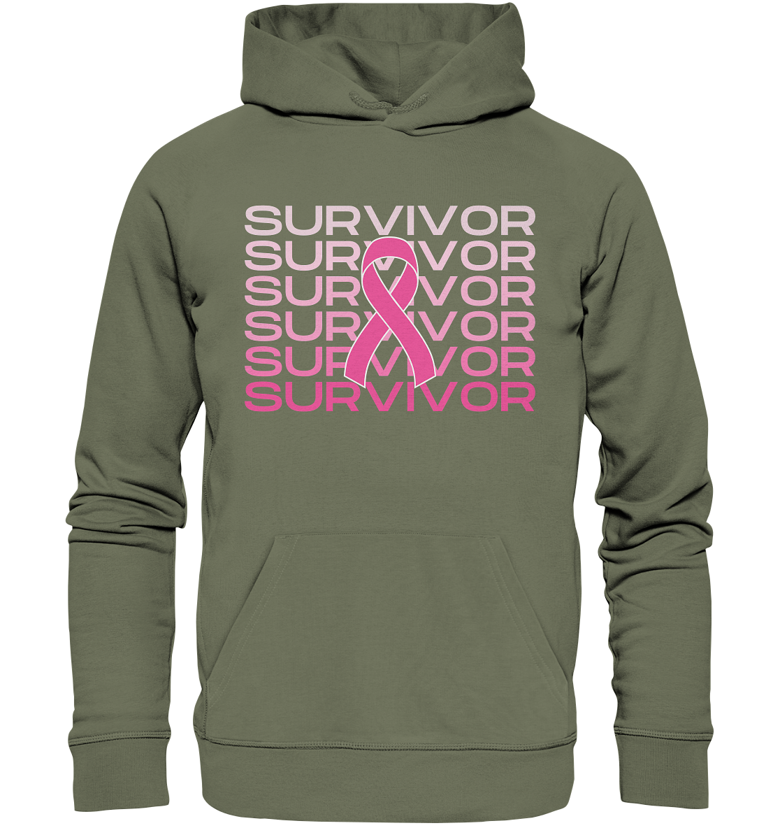 Krebs Überlebender Shirt, Cancer Support Shirt, Cancer Fighter Support Team Shirt, motivierende Krebs Shirts, Brustkrebs Survivor - Premium Unisex Hoodie