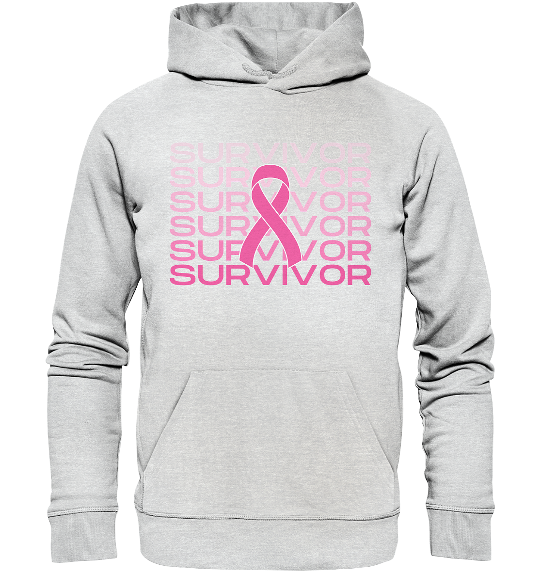 Krebs Überlebender Shirt, Cancer Support Shirt, Cancer Fighter Support Team Shirt, motivierende Krebs Shirts, Brustkrebs Survivor - Premium Unisex Hoodie