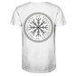 Cooles Wikinger-T-Shirt, Vegvisir-Shirts, Walhalla-Shirt, Kurzarm-Wikinger-Shirt, nordisches Mythologie-Geschenk - Organic Shirt