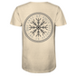 Cooles Wikinger-T-Shirt, Vegvisir-Shirts, Walhalla-Shirt, Kurzarm-Wikinger-Shirt, nordisches Mythologie-Geschenk - Organic Shirt