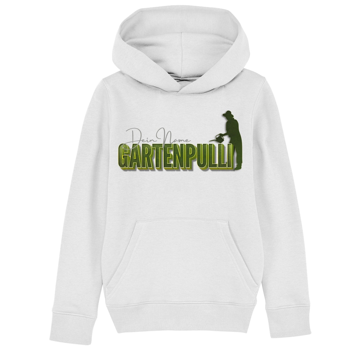 Gartenpulli Kinder Gartenarbeit Gärtner Gärtnerei Kids Organic Hoodie