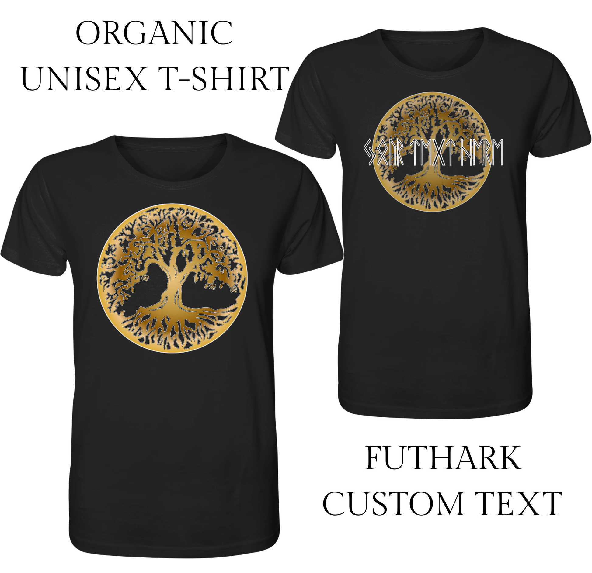 Yggdrasil Wikinger Lebensbaum Rune Odin Thor Nordische Mythologie-baum des lebens,germanische runen,Gothic Shirt,Heidnisch,keltische runen,mythologie,nordische runen,nordische sage,oben wie unten,Rune,runen,Runenschrift,sohn des odin,thor,TShirt mit Lebensbaum,wikinger,Wikinger Outfit,yggdrasil