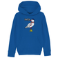 Maritim Style Möwe Nordsee Ostsee Moin - Kids Organic Hoodie-geschenkidee,Maritim,Maritim Lifestyle,Maritim Style,Moin,Möwe,Möwe mit Mütze,Möwe mit Schal,Möwe mit Stiefel,Nordlicht,Nordsee,Ostsee,Ostseeurlaub