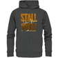 Stall Pulli - Personalisiert Reiterin Pferdesport Pferdenarr Pferderennen - Organic Zipper