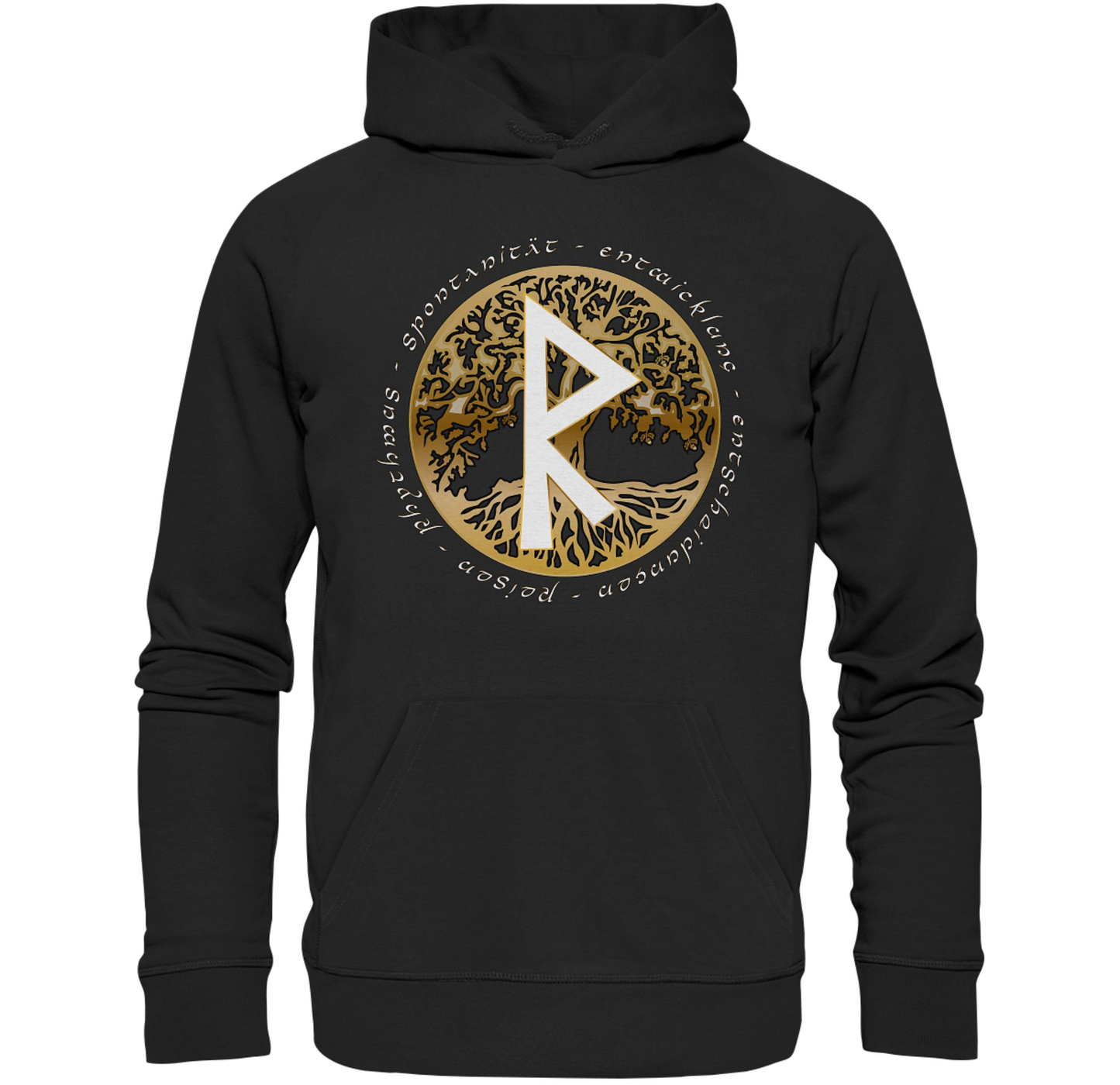 Rune Raidho Baum des Lebens Geburtstagsrune 29. August bis 13. September-Baum des Lebens,Entscheidungen,Entwicklung,Geburtstagsrune Hoodie,germanische runen,keltische runen,nordische runen,nordische sage,Raidho,Raidho Shirt,Raidho Tank Top,Reisen,Rhythmus,Rune,rune Raidho,Runen Tshirt,Spontaneität,thor,wikinger,Wikingerabzeichen,Yggdrasil