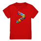 Bausteine 7. Geburtstag Outfit Blockbaustein - Kids Premium Shirt