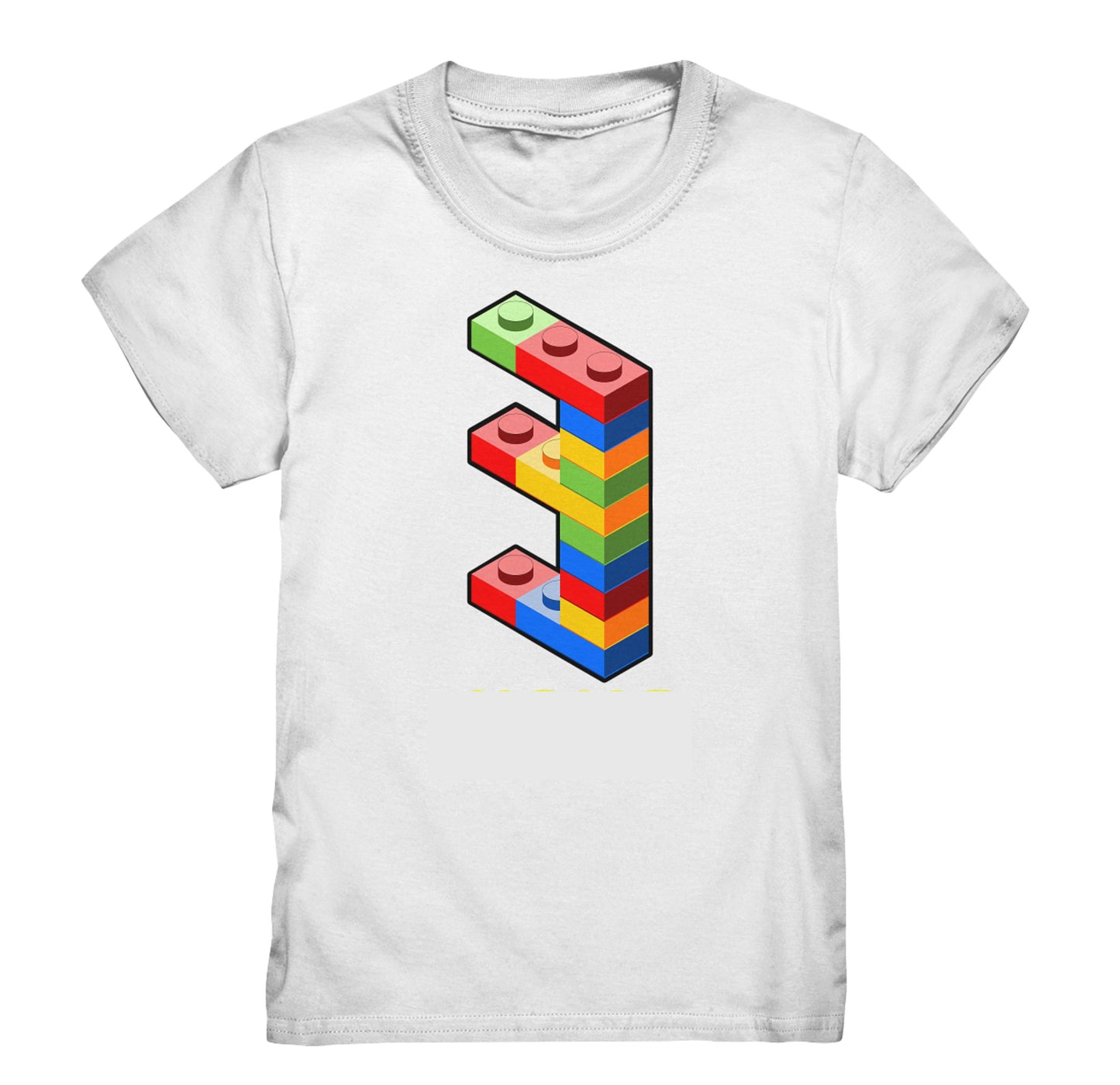 Bausteine 3. Geburtstag Outfit Blockbaustein - Kids Premium Shirt