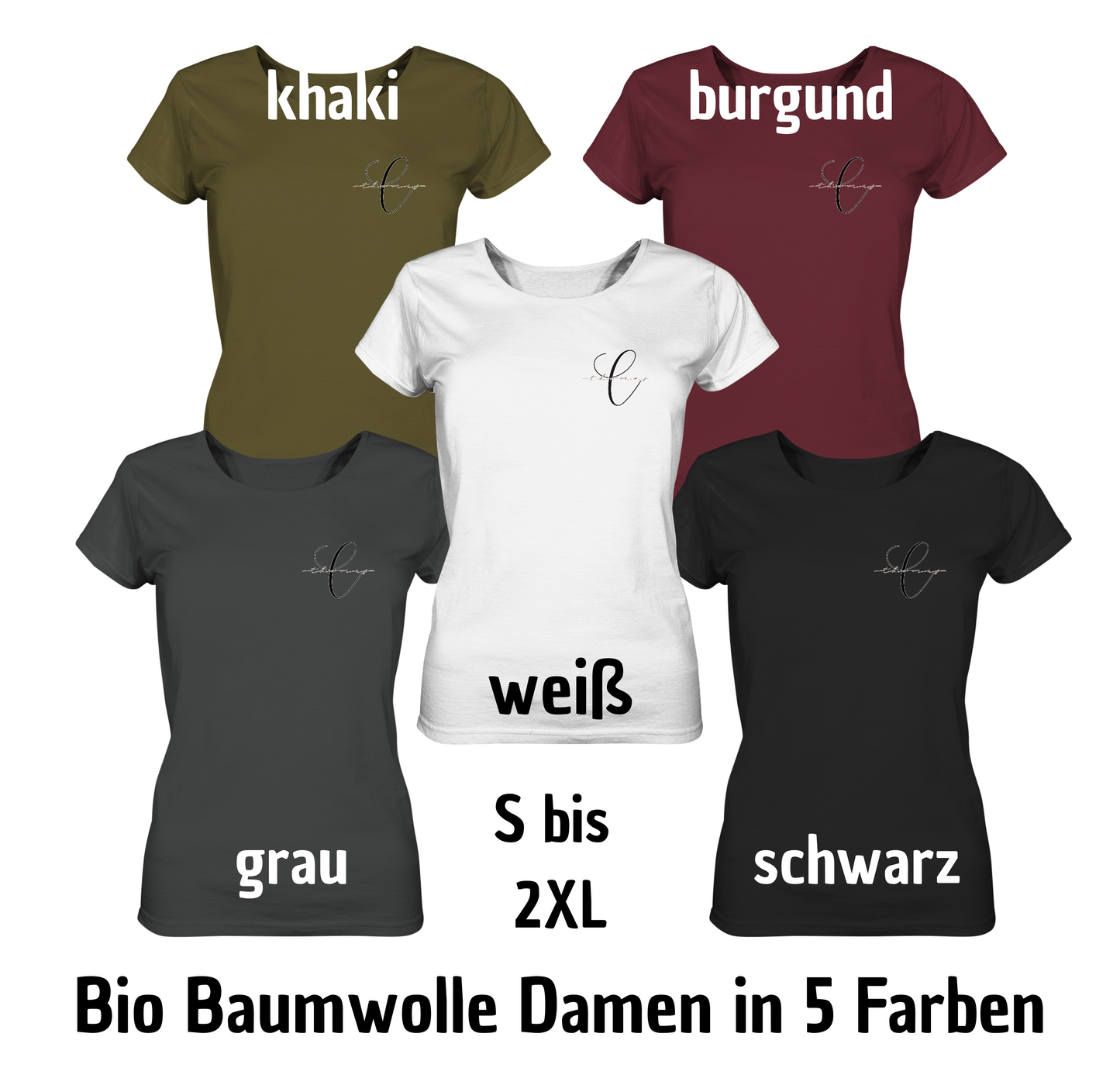 Partner T-Shirts personalisiert dezent