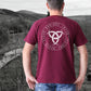 Wikinger Shirt Harte Worte brechen keine Knochen Runenschrift - Organic Shirt