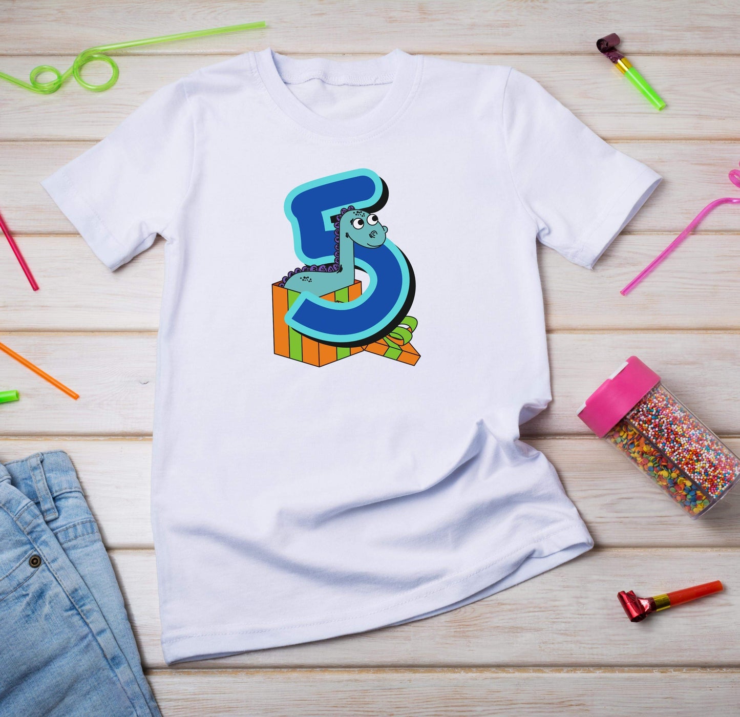 5. Geburtstag Outfit - Dino Geburtstagsshirt - Kids Premium Shirt-5 Jahre,5.geburtstag,cooles shirt,dino,dinofan,dinosaurier,geburtstag,geburtstagsoutfit,geschenkidee,jungen,Kinder T-Shirt,Kindergeburtstag,kleinkind,lieblingsteil,mädchen