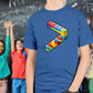 Bausteine 7. Geburtstag Outfit Blockbaustein - Kids Premium Shirt-7 Jahre,7.Geburtstag,Blockbausteine,Duplo,Geburtstagsgeschenk,geburtstagsoutfit,jungen,kinder T-Shirt mit Zahl,Klemmbausteine,Lego,mädchen,sieben Jahre alt,siebenjährig,siebenter Geburtstag,Stapelsteine,unisex