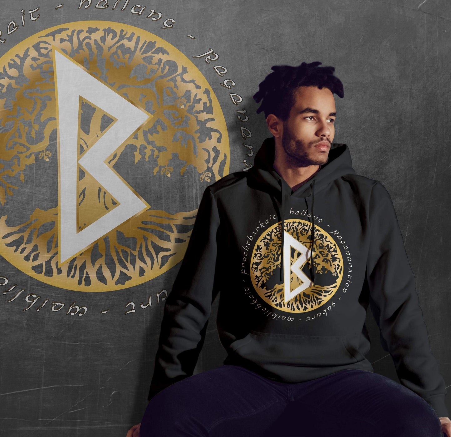 Rune Berkana Baum des Lebens Geburtstagsrune 14. März bis 30. März-Baum des Lebens,Berkana,Berkana Shirt,Berkana Tank Top,Fruchtbarkeit,Geburt,Geburtstagsrune Hoodie,Heilung,nordische sage,Regeneration,Rune,rune Berkana,Runen Tshirt,thor,Weiblichkeit,wikinger,Wikingerabzeichen,Yggdrasil