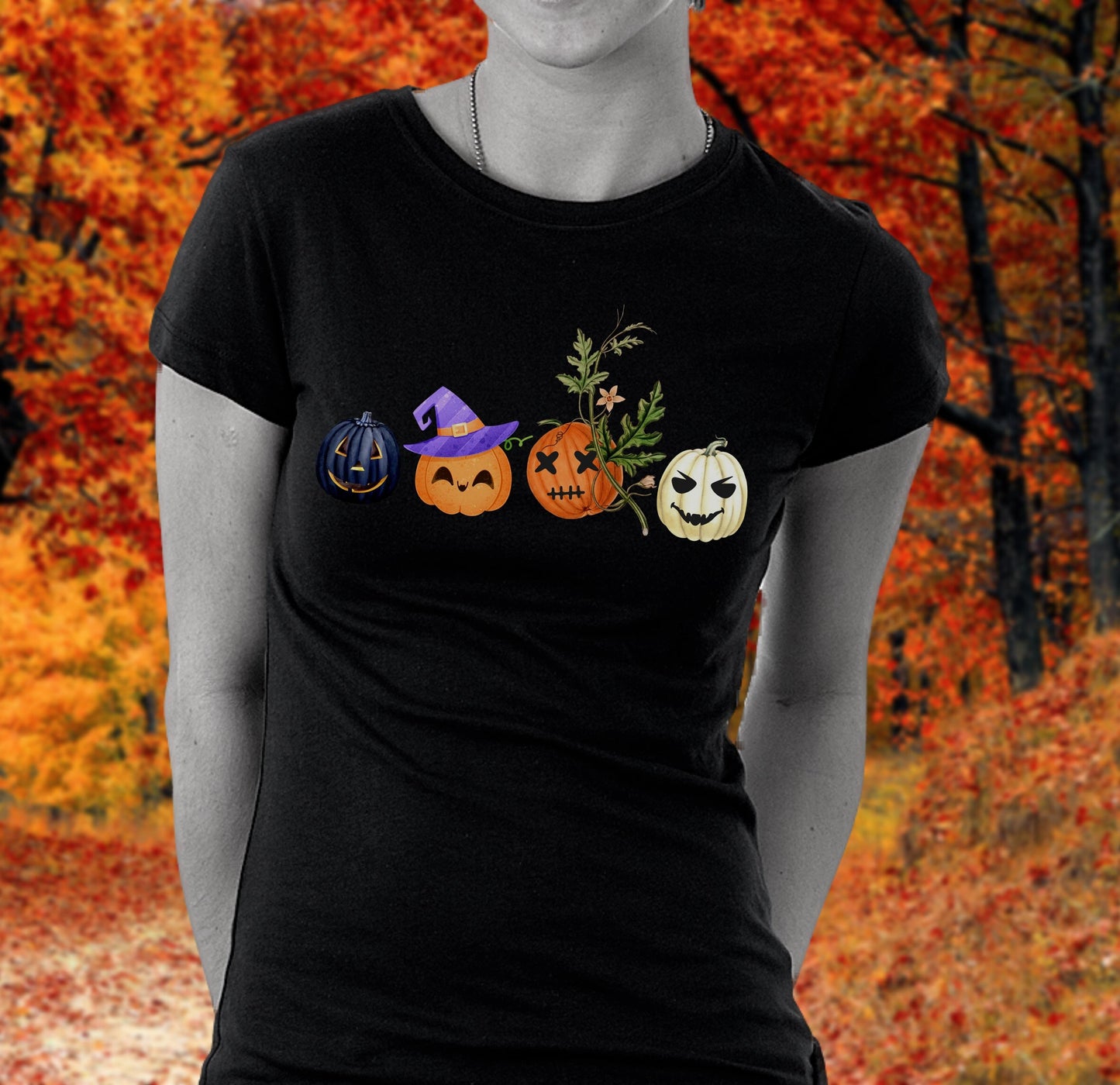 Kürbis Shirt, Kürbis Variation, Jack-o-Windlicht Shirt, Halloween, Halloween Outfit, Gruselige Jahreszeit, Herbst Shirts